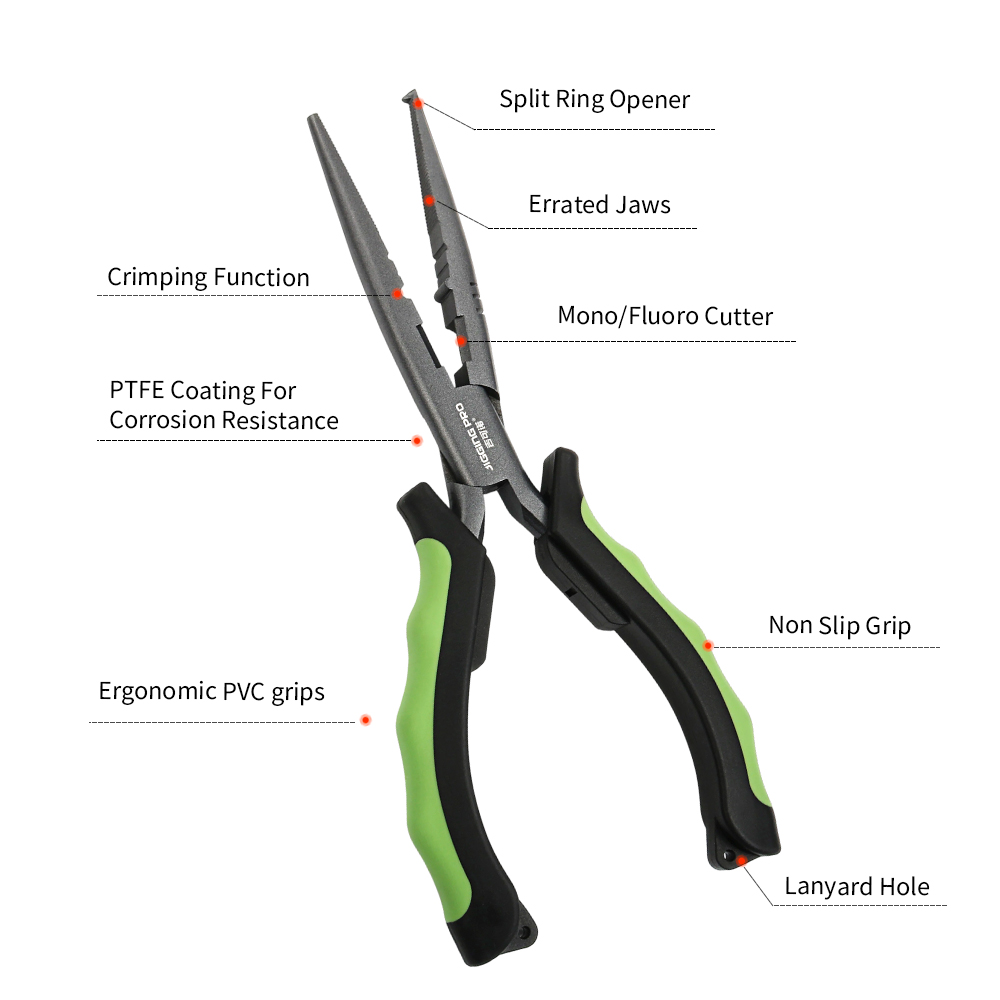 JIGGINGPRO Long Nose Fishing P - Fishing Line Cutter recension och pris