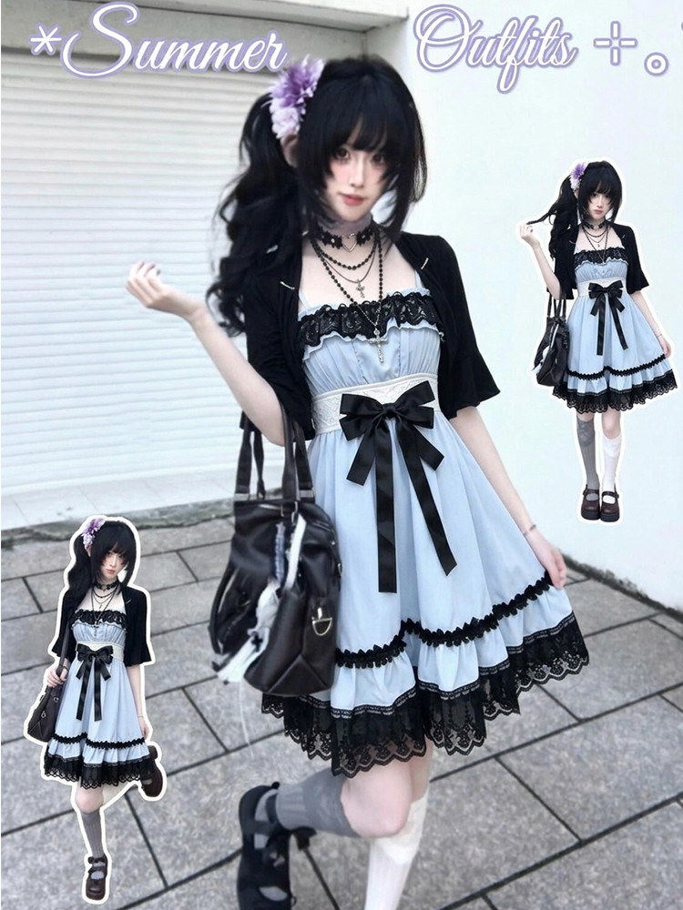 Sweet Japanese Lolita Two Piec - Fly Line recension och pris