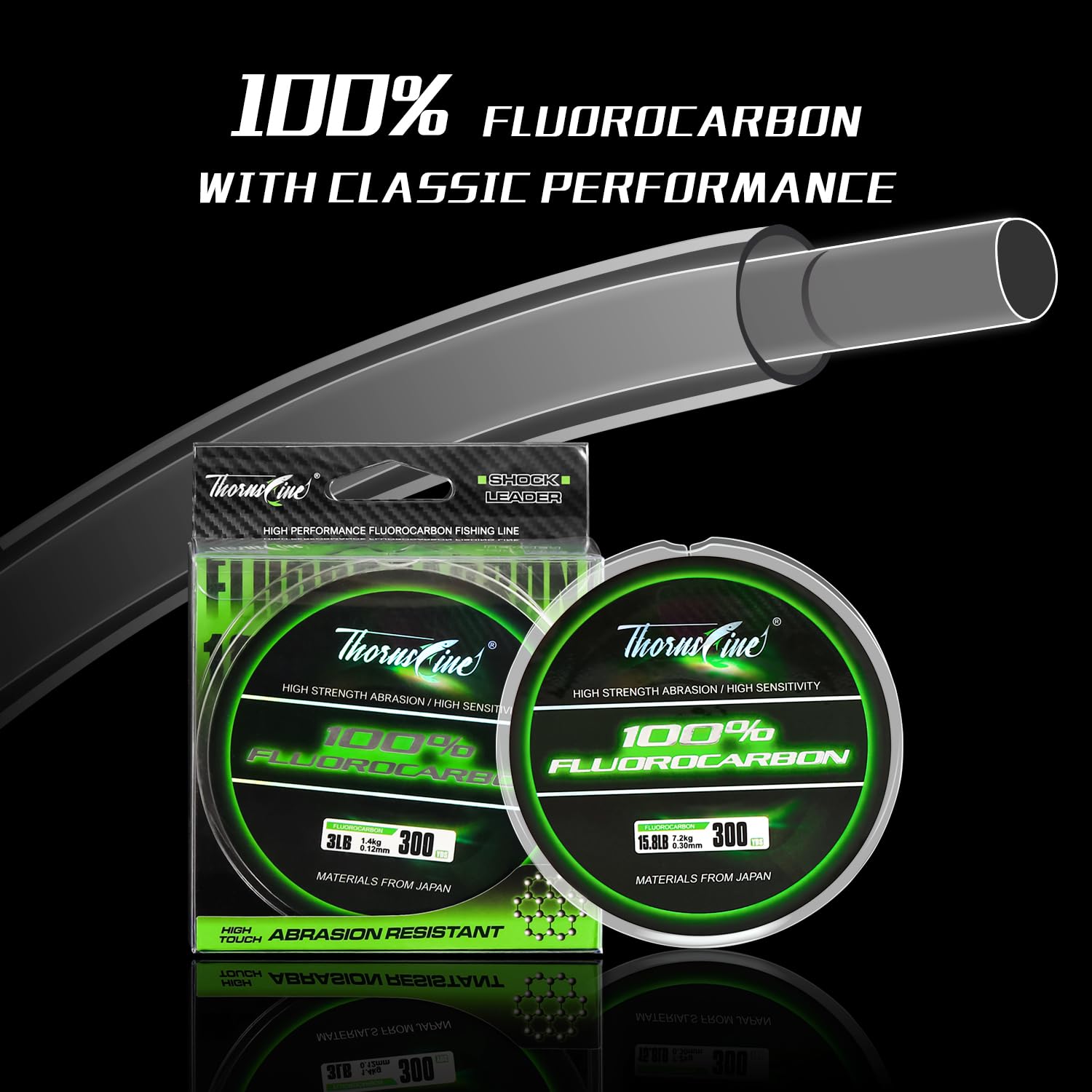 ThornsLine 100% Fluorocarbon F - Copolymer Line recension och pris