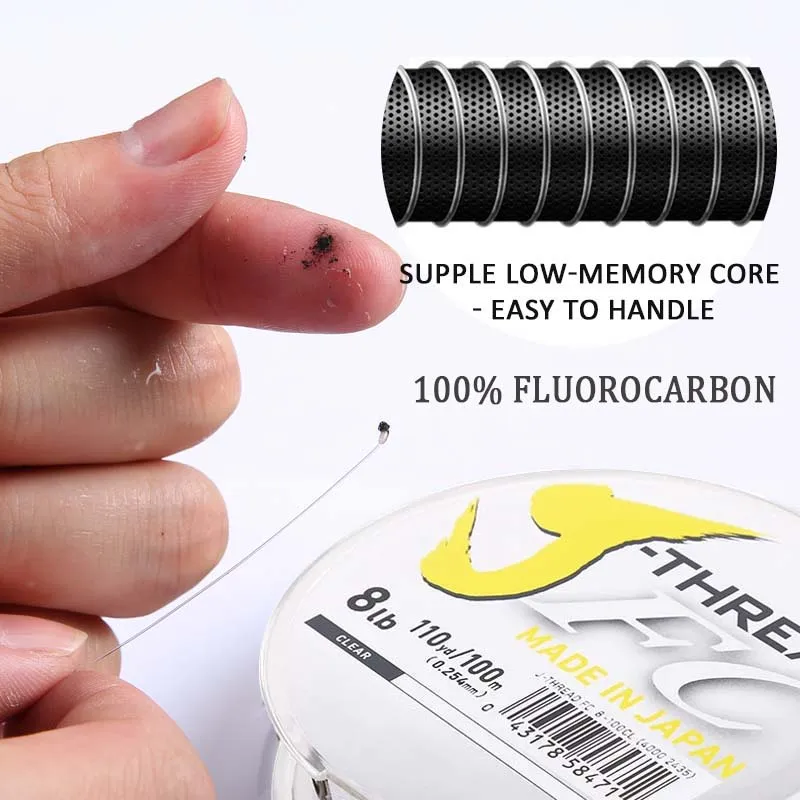 DaiwaJ-Fluoro Fluorocarbon Lea - Copolymer Line recension och pris