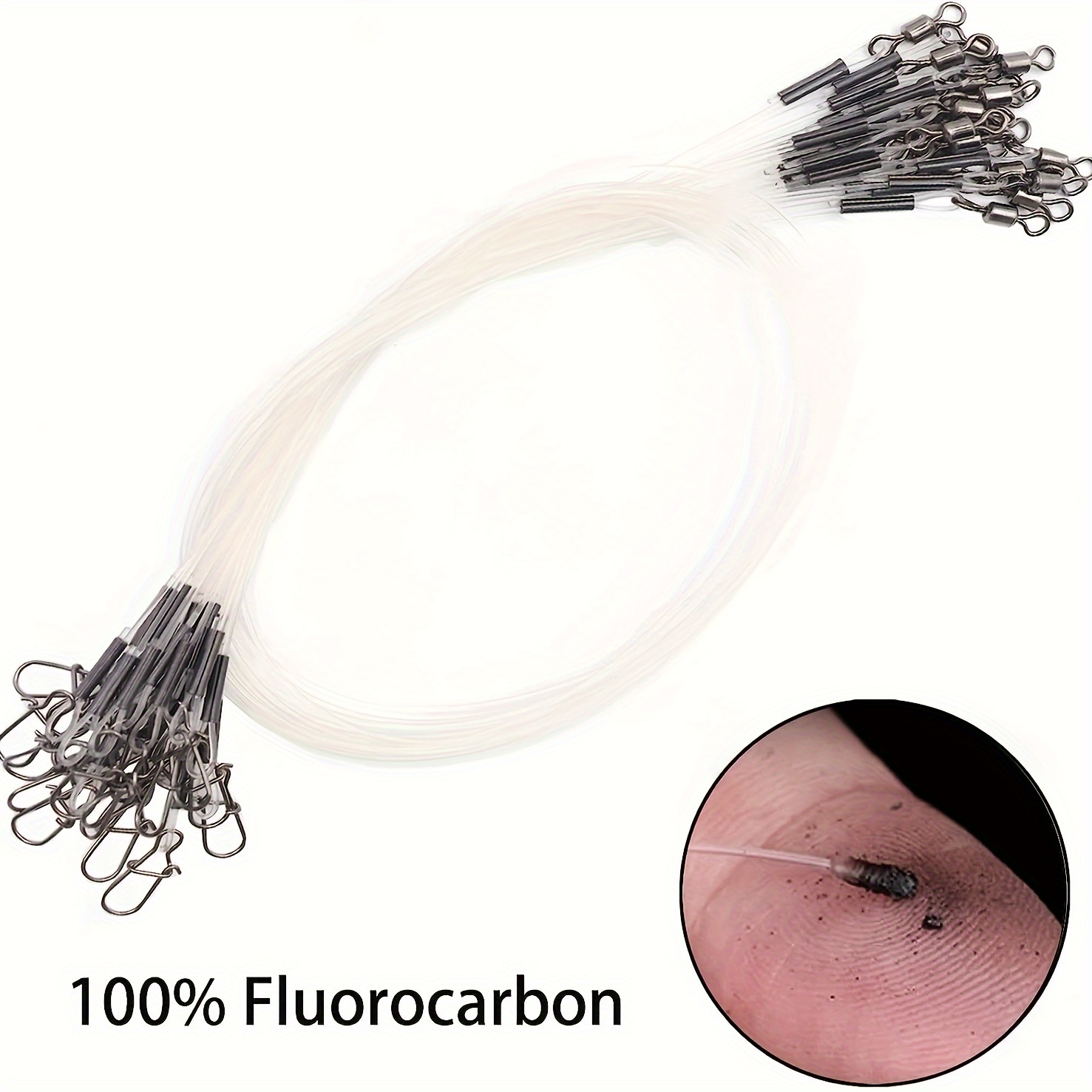 100%Fluorocarbon fishing line  - Copolymer Line recension och pris