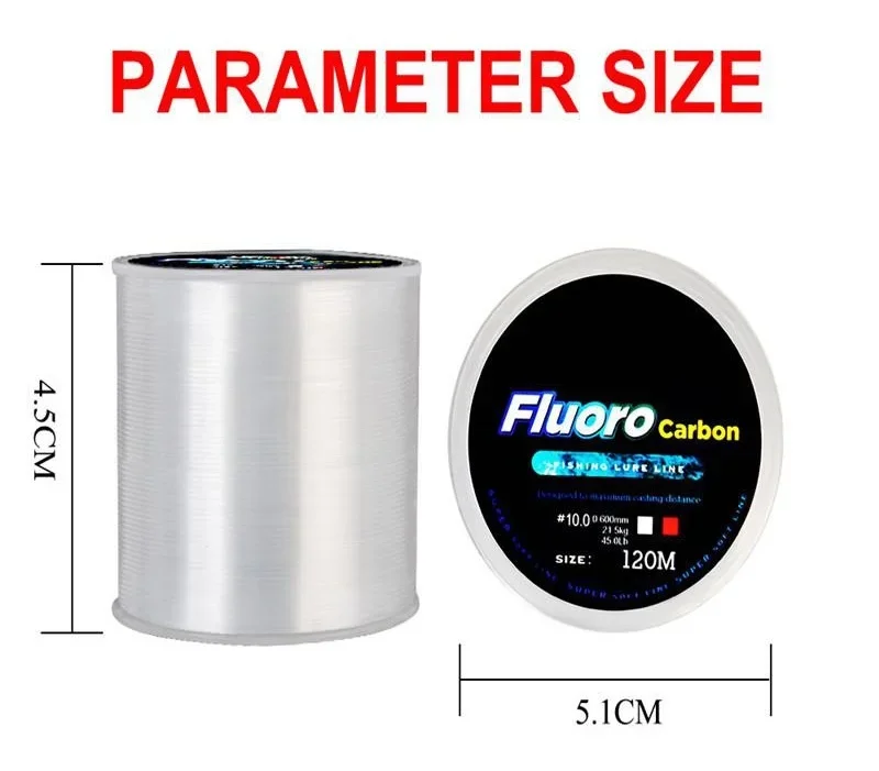 Fishing Line 120M 0.20mm-0.60m - Copolymer Line recension och pris